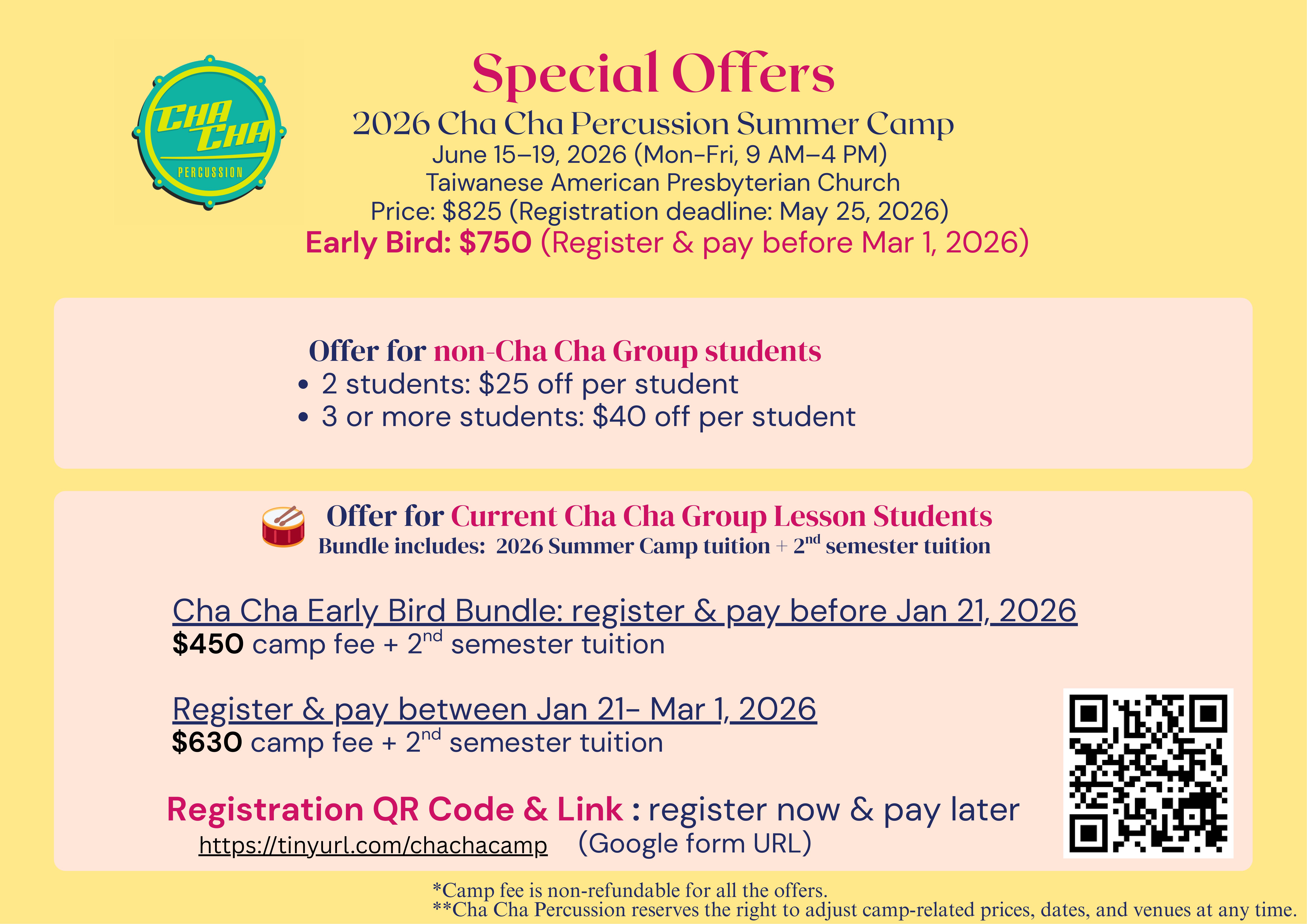 Special Offers